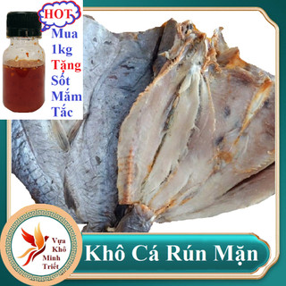 1kg Khô Cá Rún - nấu canh chua, canh sim lo, chiên giấm đường- Vựa Khô Minh Triết