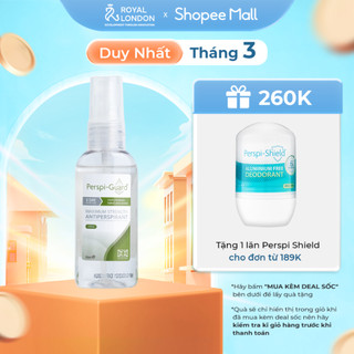 Xịt khử mùi ngăn mồ hôi toàn thân cao cấp Perspi-Guard hiệu quả 5 ngày 50ml