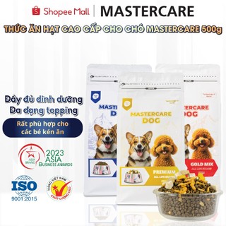 Hạt Cho Mèo Cho Chó MASTERCARE Kết Hợp Với Nhiều Loại Thức Ăn Sấy Khô Giúp Bé Đầy Đủ Chât Dinh Dưỡng Hết Kén Ăn 500g