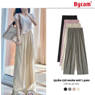 Quần Ống Rộng Cạp Chun Mát Lạnh Mùa Hè 𝘽𝙮.𝘾𝙖𝙢𝙘𝙖𝙢