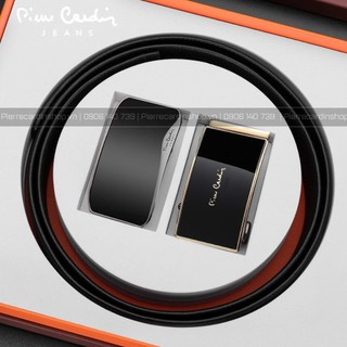 Bộ 2 mặt thắt lưng nam Pierre Cardin PC027
