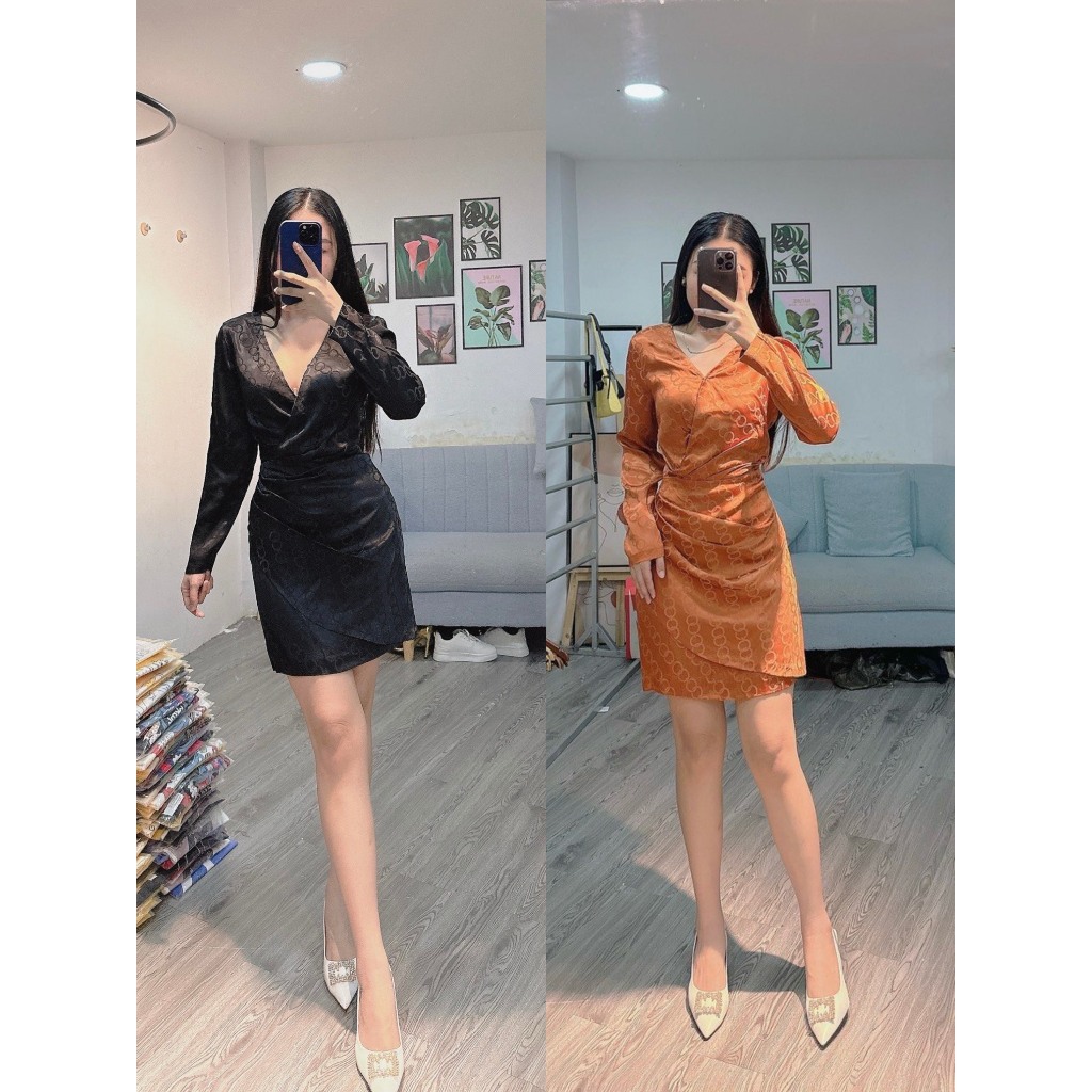 ĐẦM ZARA LỤA PHI XÍCH