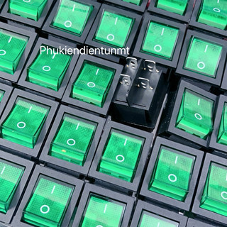 Công tắc bập bênh 4 chân có đèn