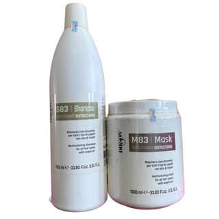 Dầu gội và xả phục hồi tóc hư tổn dikson s83 m83 1000mlx2