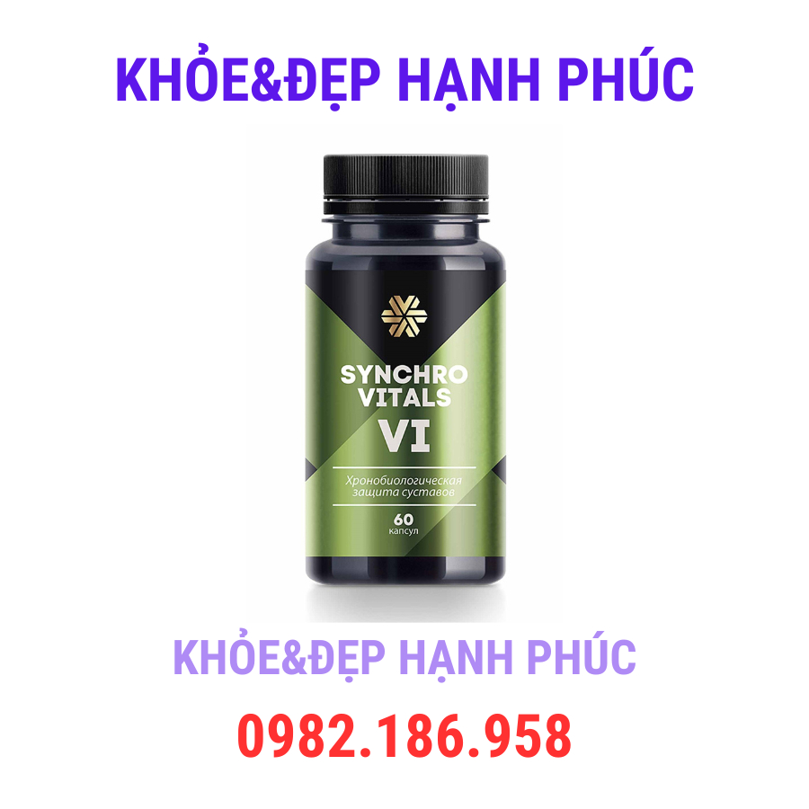 [ Hỗ Trợ Xương Khớp - Mẫu mới ] Syn 6 - Viên uống bảo vệ, phục hồi chức năng xương khớp Siberian – 60 viên/lọ