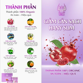 HANY SLIM- GIẢM CÂN SẠCH( date 12/2025)