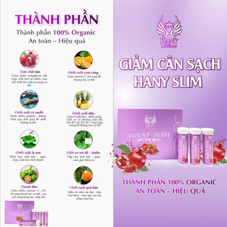 HANY SLIM- GIẢM CÂN SẠCH( date 12/2025)