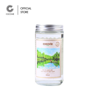 Dầu Dừa Tinh Khiết Thượng Hạng Cocovie bổ sung nguồn dinh dưỡng cho cơ thể 450ml