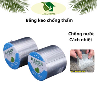 Băng Keo Dán Rộng 5cm/10cm Cuộn 5 Mét, Miếng Dán Siêu Dính, Băng Keo Chống Thấm Nước, Keo Chống Dột