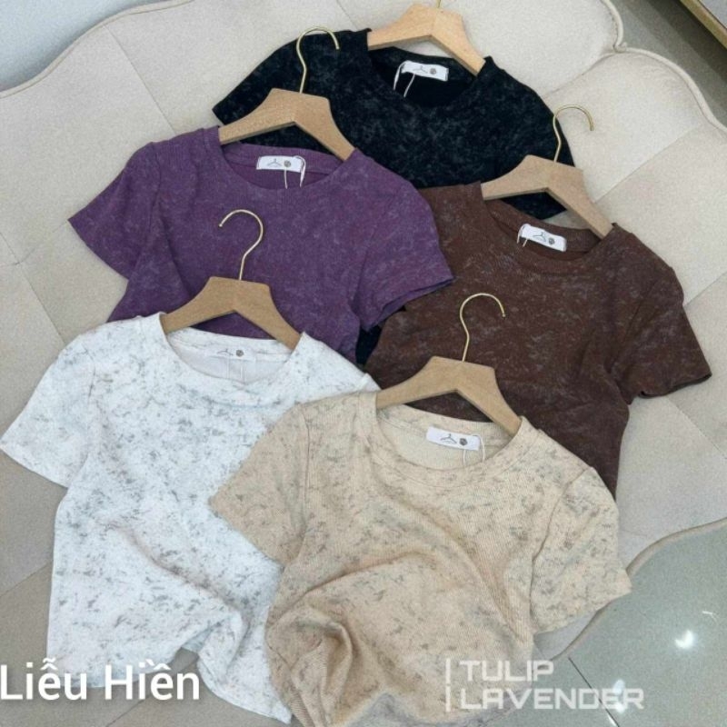 Áo thun tăm loang hàng QC