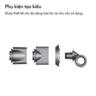 [19H 23.4 Shopee Live x Dyson] Máy sấy tóc Dyson Supersonic ™ HD15 (Xám Vàng Đồng)