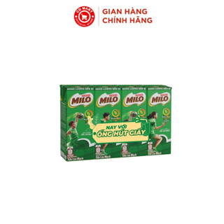 Thùng 48 hộp sữa thức uống lúa mạch Nestle MILO Active Go 180ml
