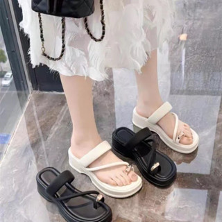 Dép nữ xỏ ngón đế xuồng cao 3cm quai mút siêu êm thoải mái kiểu dáng sang trọng dễ mang