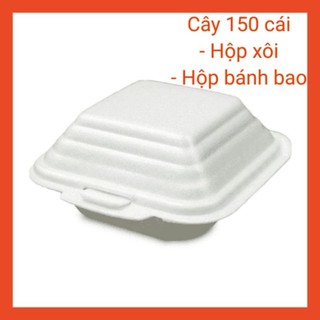 Hộp xốp đựng xôi, bánh bao, bắp xào