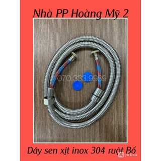 Dây sen tắm inox 304 lõi bố - Dây bố 3 lớp