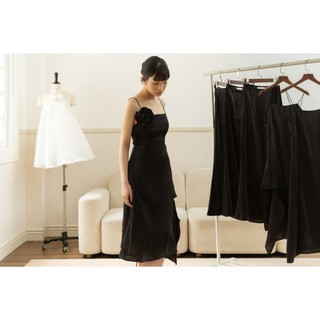 |ALICE NGUYEN| ĐẦM LỤA 2 DÂY XẺ TÀ