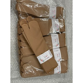 Combo 5 Đôi Vớ Da Chân Nữ [gót] Chất Liệu Thun Cotton 100%