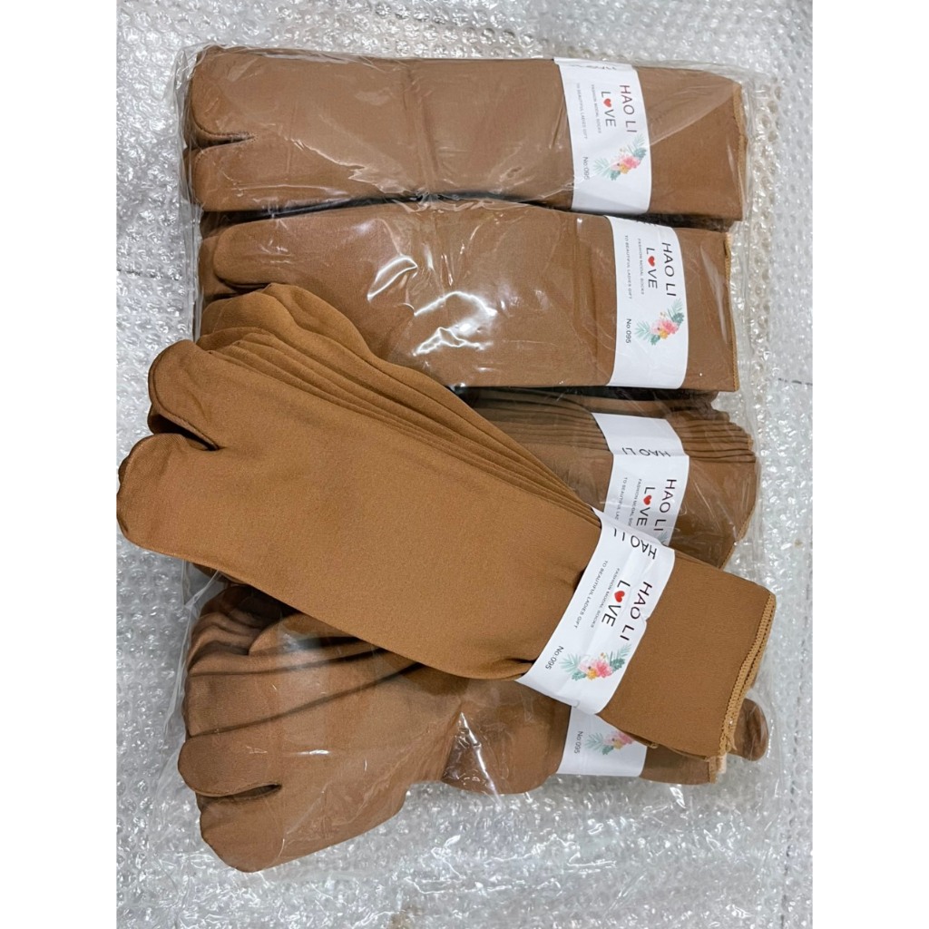Combo 5 Đôi Vớ Da Chân Nữ [gót] Chất Liệu Thun Cotton 100%