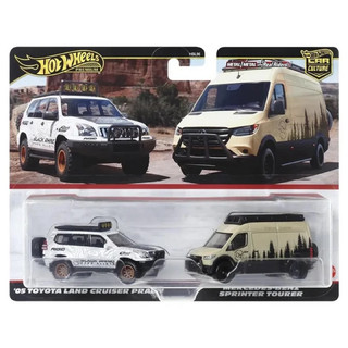 Hobby store Hot Wheels Premium 1:64 2 Pack 05 Toyota Land Cruiser Prado Mercedes-Benz Sprinter