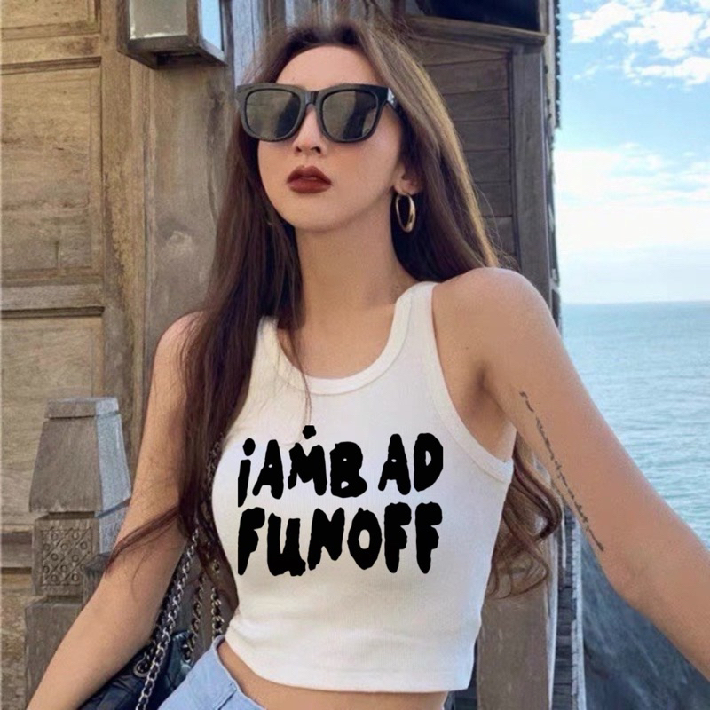 ÁO BA LỖ FUNOFF CROPTOP Ạ
