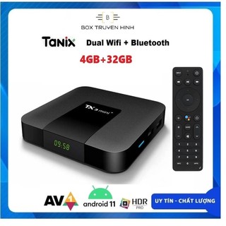 Android Box TX3Mini+ NEW, Android TV 11, Remote voice, wifi 2.4GHz/5Ghz, S905W2, Ram 4GB, Rom 32GB