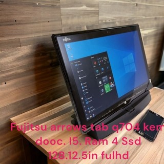May tinh bảng Fujitsu arrows tap q704 kem dook+but +sạc