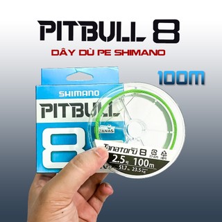 Dây Dù Câu Cá PE Pitbull X12 ( 150m )