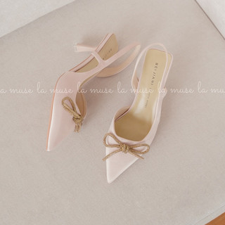 La Muse - Giày cao gót dáng slingback Alice