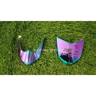 Bộ ốp mỏ dè titan wave rsx 2014 - 2023