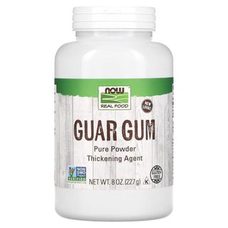 Phụ gia làm đặc - sánh - dai - kết dính thực phẩm now foods guar gum pure powder, natural thickener, 227g