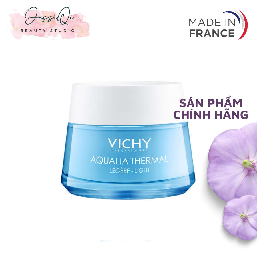 Kem dưỡng ẩm và giữ nước cho da khô Vichy Aqualia Thermal Rehydrating Light Cream 50ml [NHẬP KHẨU CH