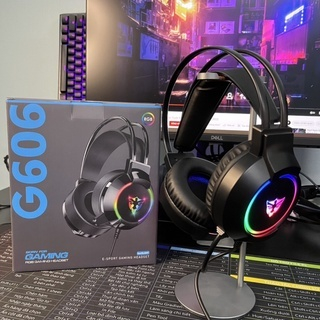 Tai Nghe Gaming Chụp Tai 7.1 Có Led G608-G606 Chân Kết Nối USB Có Mic, Tai Nghe Chuyên Game Âm Thanh