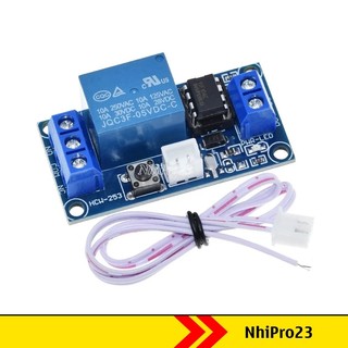 Mạch đóng ngắt Relay bằng nút nhấn 12v bật tắt thiết bị