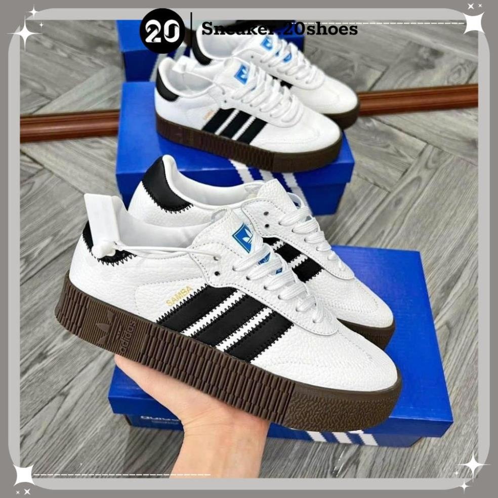Giày adidas samba nam nữ Bản Cao Cấp, Giày samba Đế Cao Su Nguyên Khối Đủ Size 36-43