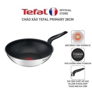 Chảo chống dính inox TEFAL PRIMARY 28 cm,chảo bếp từ, chảo chiên chống dính, chảo chống dính cao cấp