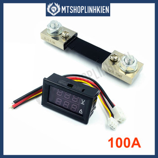 Đồng hồ đo vòng áp vôn ampe 0-100v 1a/10a/50a/100a