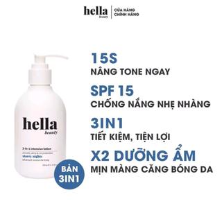 Kem Dưỡng Da body 3in1 Hella Beauty Starry night 200g