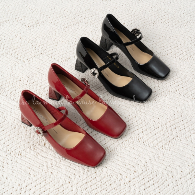 La muse - Giày maryjane cao gót Luki