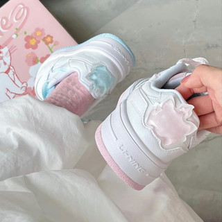 [SẴN AUT 100%] Giày Lining x Marie Cat Blue Pink (AGCT382-7)