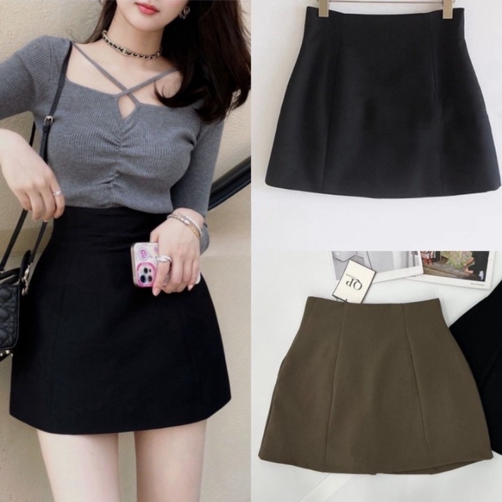 Chân Váy Chữ A Lưng Cao Hách Dáng Mẫu Trẻ Trung Dễ Phối Đồ T36 | BigBuy360 - bigbuy360.vn