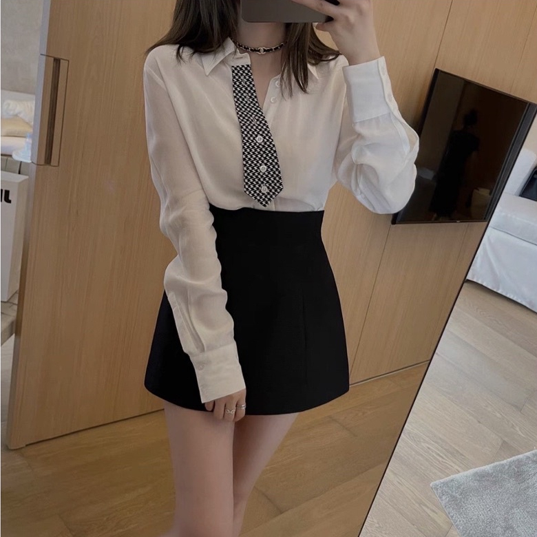 Chân Váy Chữ A Lưng Cao Hách Dáng Mẫu Trẻ Trung Dễ Phối Đồ T36 | BigBuy360 - bigbuy360.vn