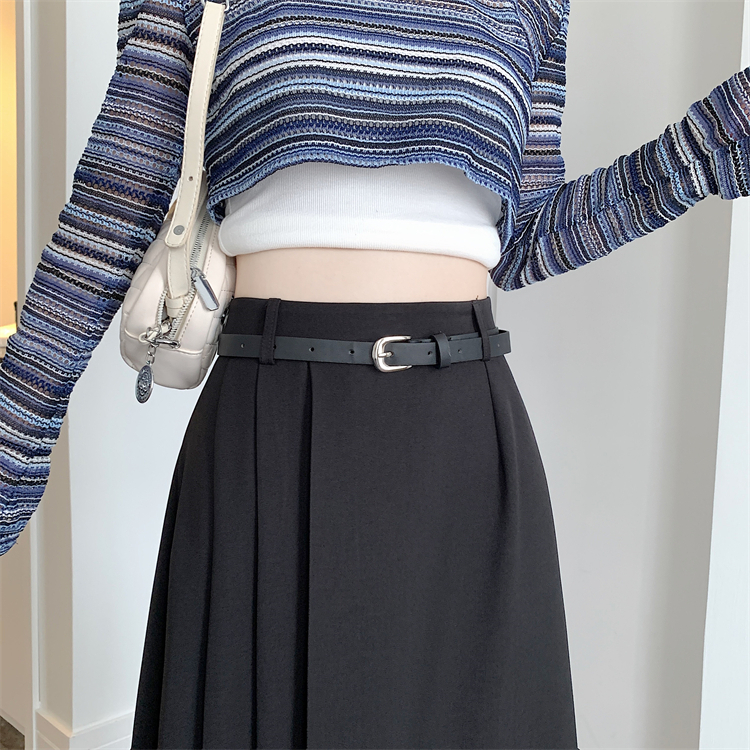 Chân Váy Dài Xếp Ly Cao Cấp Dày Mịn Dáng Trẻ Trung Hot Trend D0103 | BigBuy360 - bigbuy360.vn