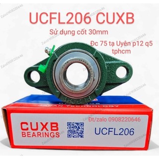 Gối đỡ vòng bi ucfl206 cuxb