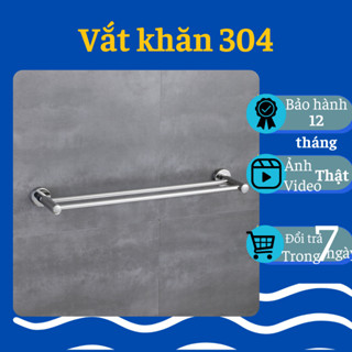  Vắt khăn đơn đôi inox 304 thanh vắt khăn treo tường nhà tắm giá treo khăn nhà tắm thanh vắt khăn  inox 304 