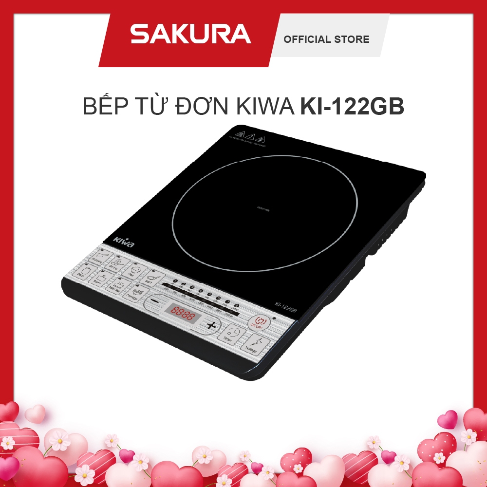 Bếp từ đơn Kiwa KI-122GB chính hãng Mekong