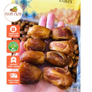 Chà là sấy dẻo không đường Dubai tạo ngọt cho sữa hạt, ăn vặt mẹ bầu ăn kiêng