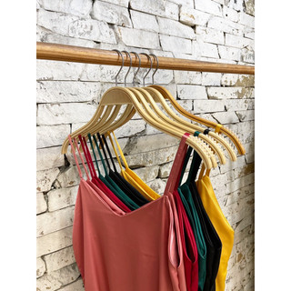 Váy hai dây dáng dài basic thun co giãn bầu bí bon chen được Juka. Store