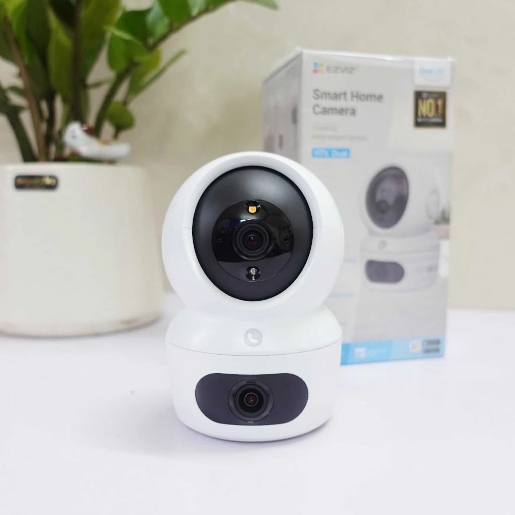 Camera wifi ống kính kép Ezviz H7C C7 4MP 2K+ chính hãng, màu ban đêm, báo động, đàm thoại | BigBuy360 - bigbuy360.vn
