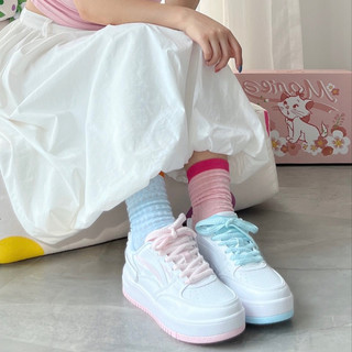 [SẴN AUT 100%] Giày Lining x Marie Cat Blue Pink (AGCT382-7)