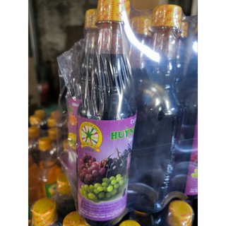 Siro Huỳnh Phát chai 500ml có đường đủ vị ( sâm dứa, dưa hấu, bạc hà, việt quốc, cam dâu...)